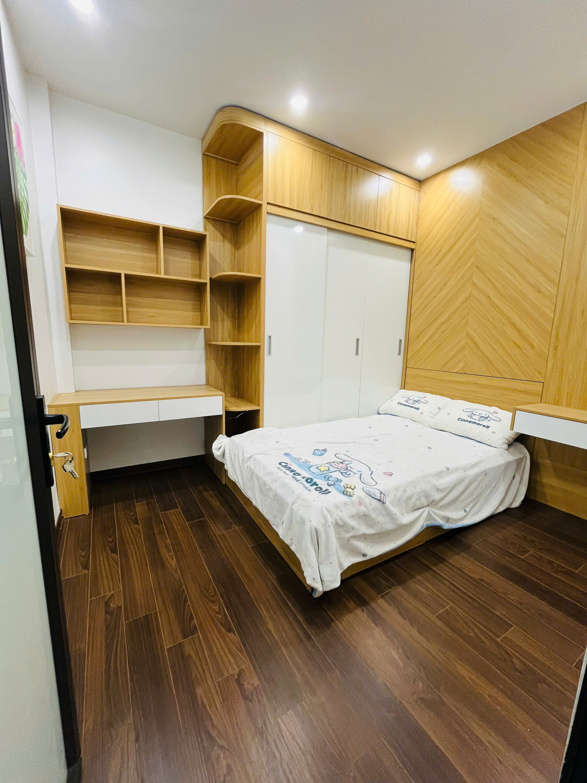 Cho thuê nhà Đại Từ Full đồ 4 tầng x 40m2, 4 ngủ, 12 Triệu Full đồ ở gia đình vào ngay - Ảnh 3
